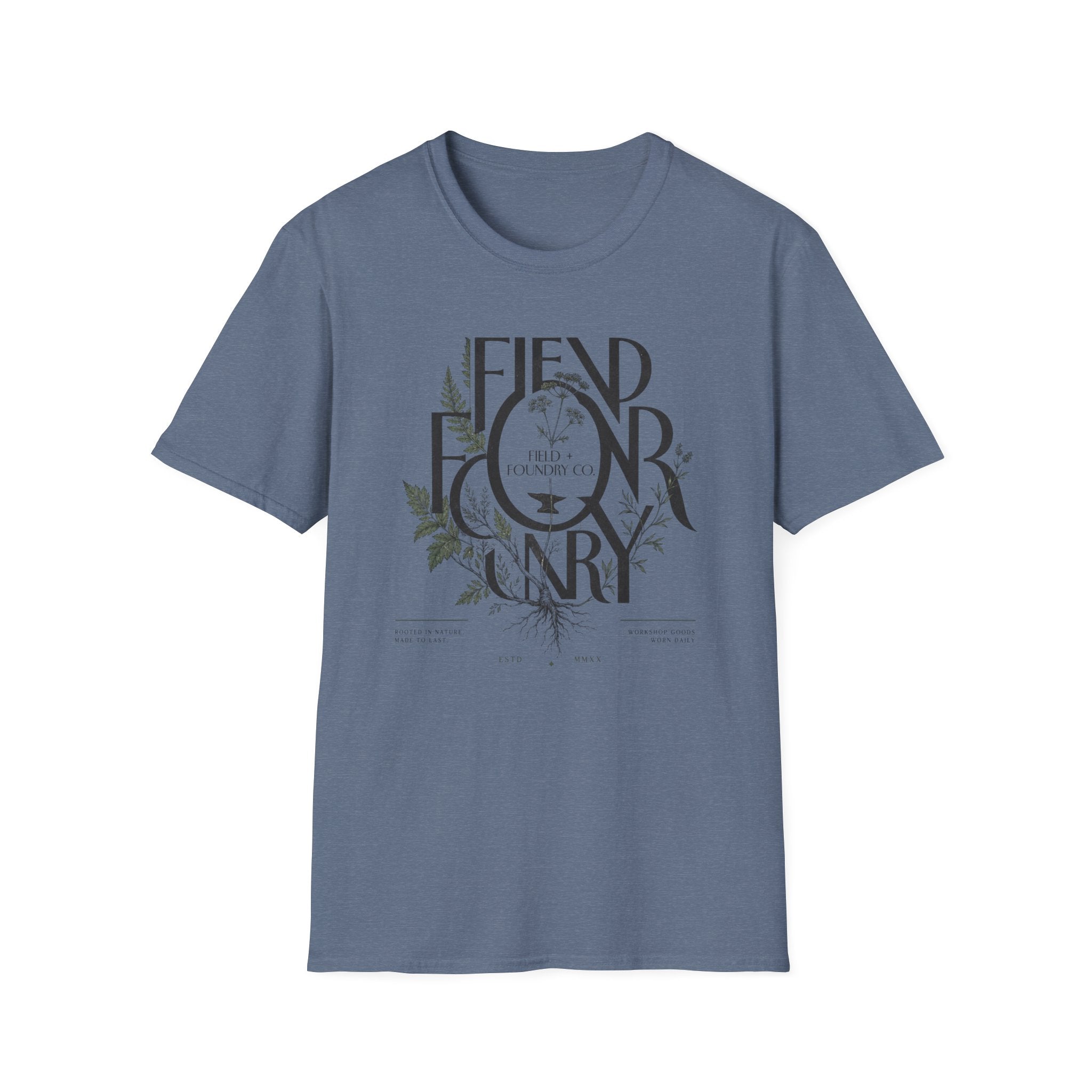Field & Foundry Co. Botanical Logo T-Shirt