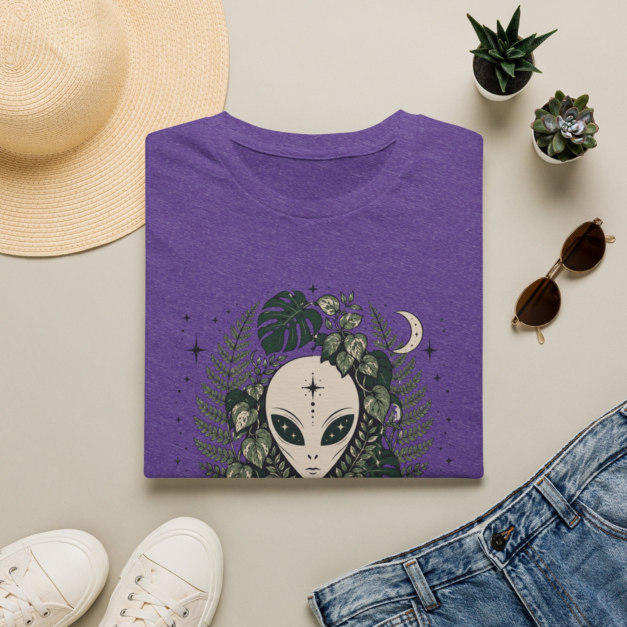 Alien Thriving in Strange Places 2 T-Shirt