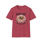 T-Shirt — "Passed Out in the Petals" Bee Floral Graphic Tee