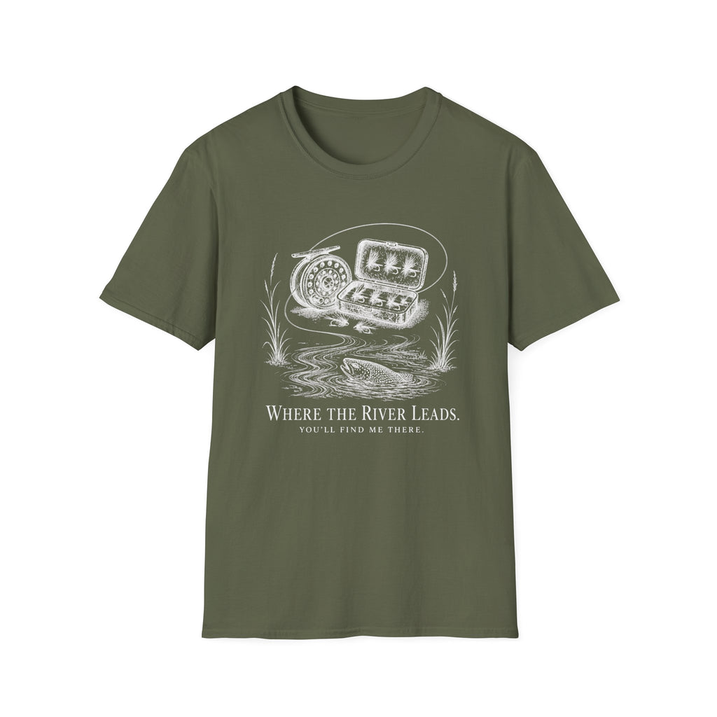 Where The River Leads T-Shirt