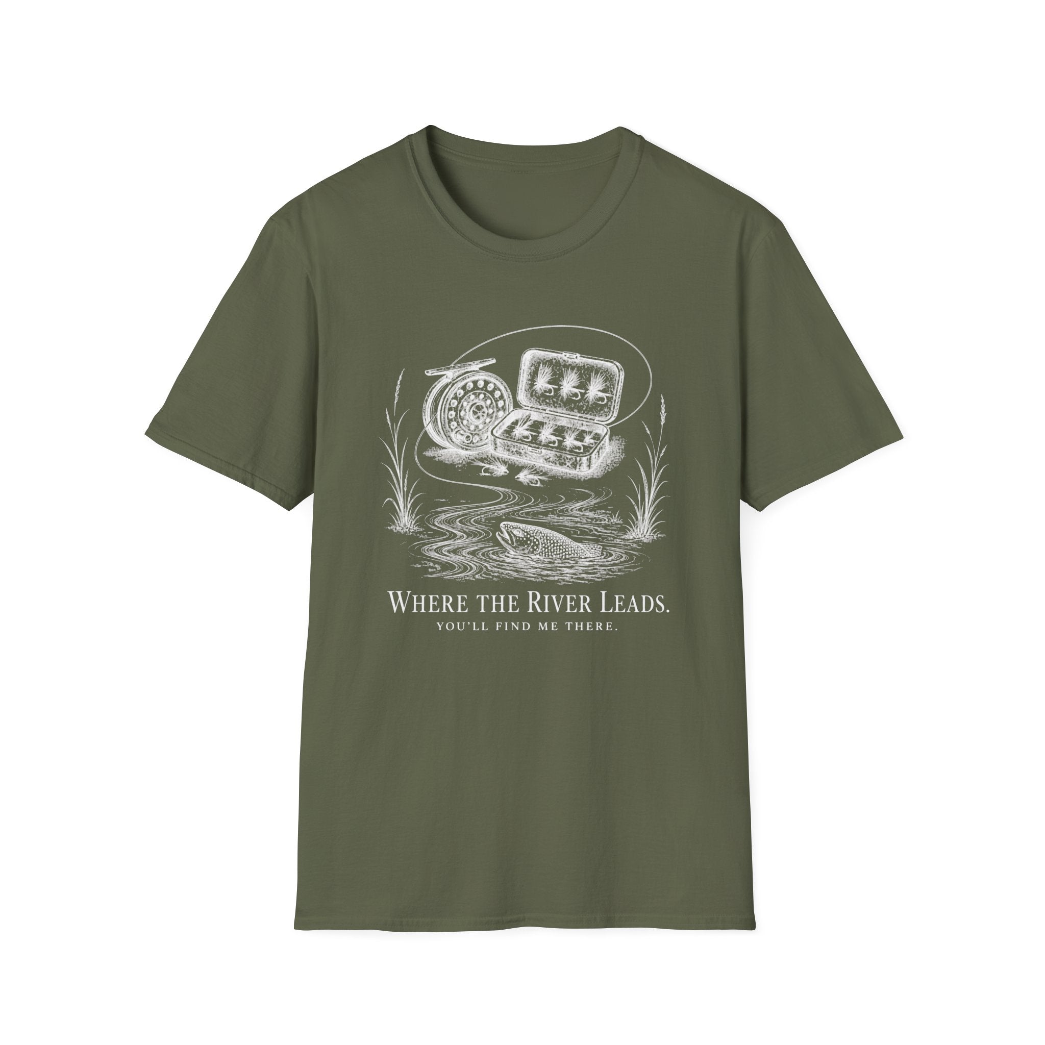 Where The River Leads T-Shirt