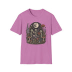 Alien Garden Moon Tee — Floral Extraterrestrial Graphic T-Shirt