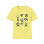 Houseplant Sketches T-Shirt Botanical Plant Lover Tee