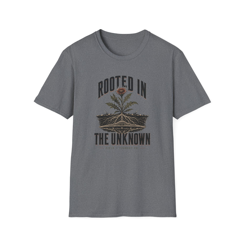 Rooted In The Unknown T-Shirt — Thistle Plant Graphic Tee