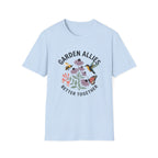 Garden Allies T-Shirt — "Garden Allies: Better Together" Floral Pollinator Tee