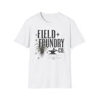 Field + Foundry Co. Vintage Logo T-Shirt Rustic Botanical Graphic Tee