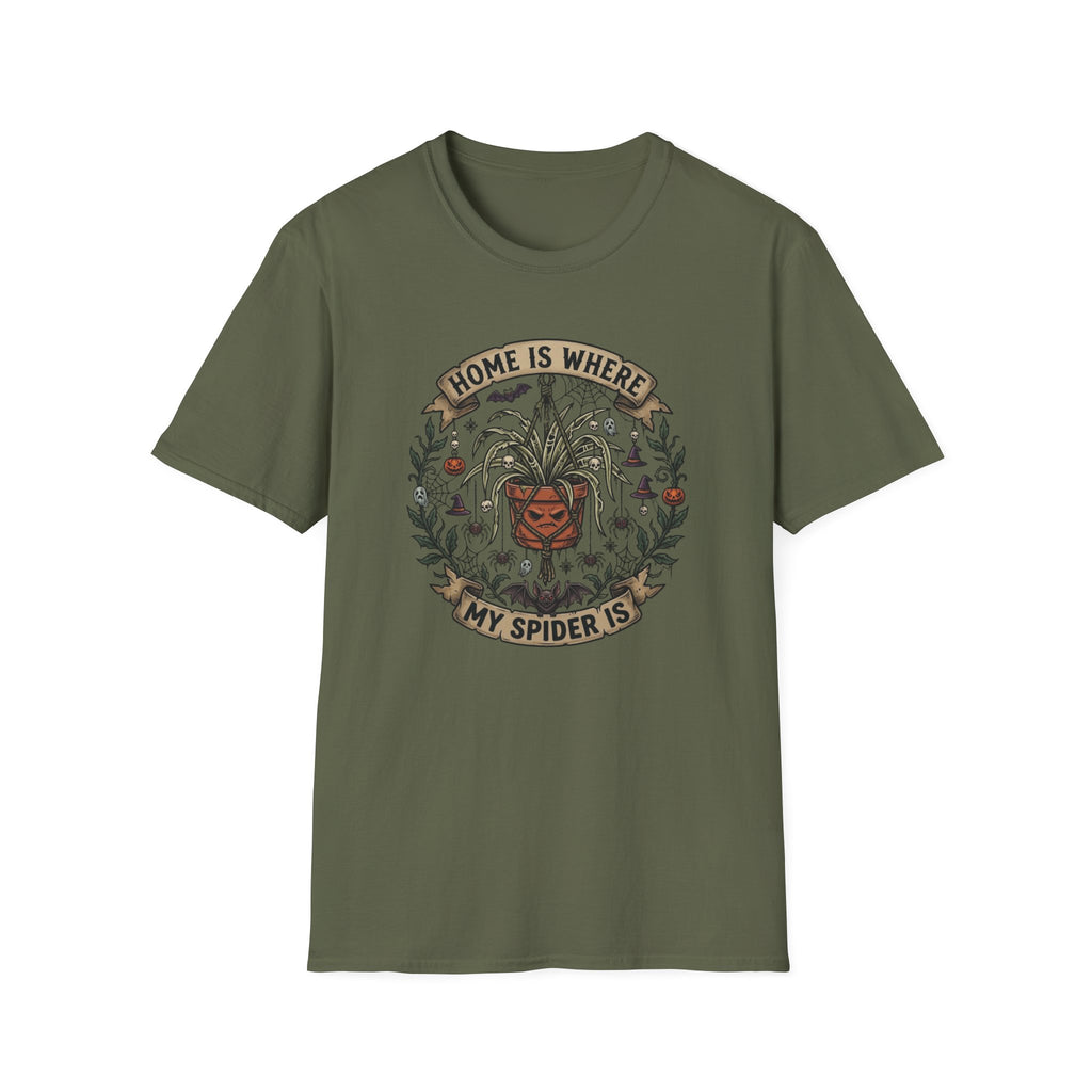 Home is Where My Spider Is T-Shirt