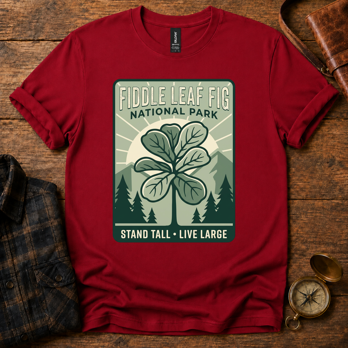 Fiddle Leaf Fig National Park T‑Shirt