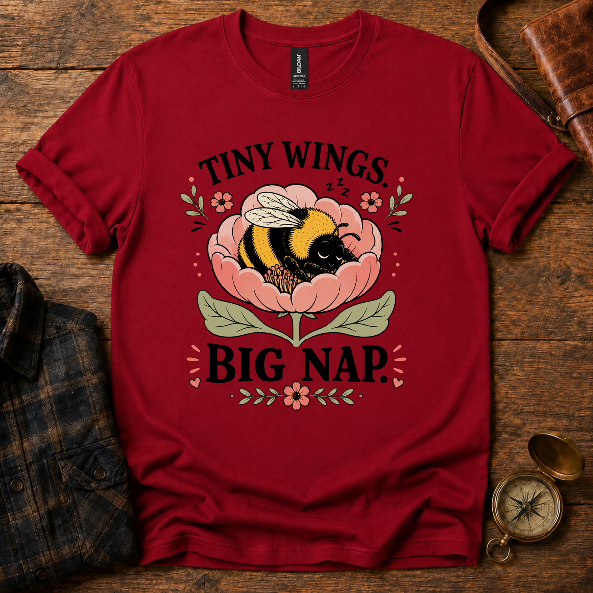 Tiny Wings Big Nap T-Shirt
