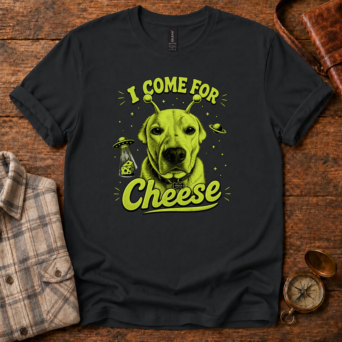 "Stella" I Come For Cheese T-Shirt