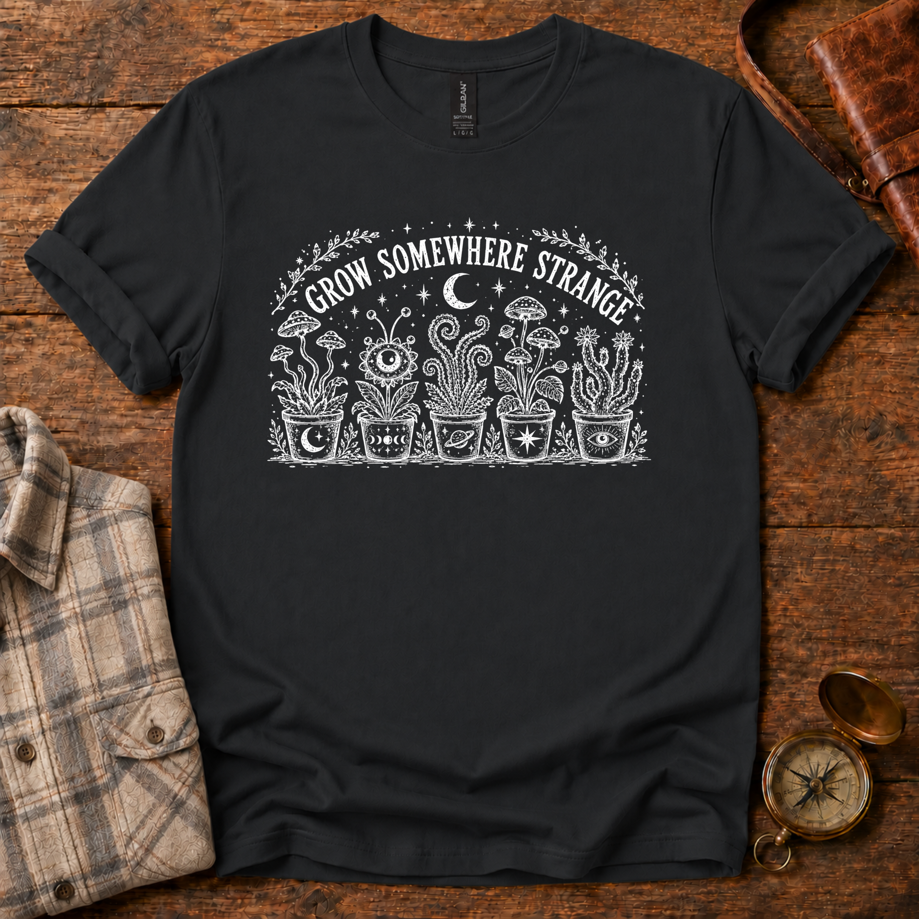 Grow Somewhere Strange T-Shirt