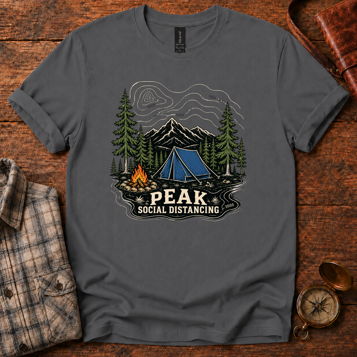 Peak Social Distancing T-Shirt