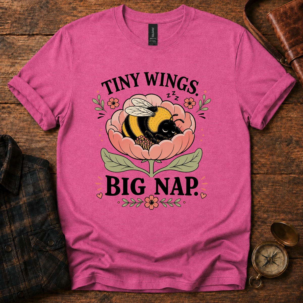 Tiny Wings Big Nap T-Shirt