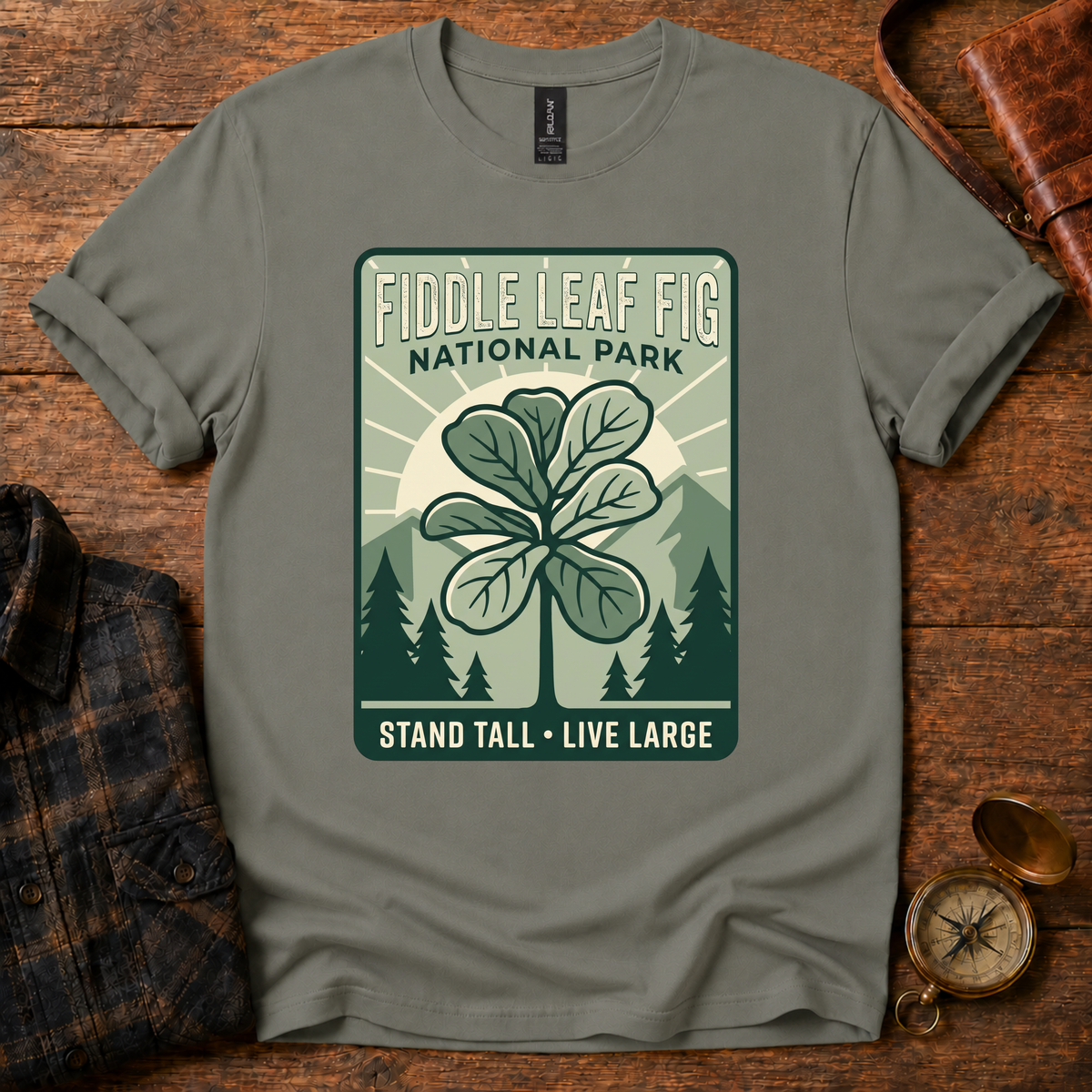 Fiddle Leaf Fig National Park T‑Shirt