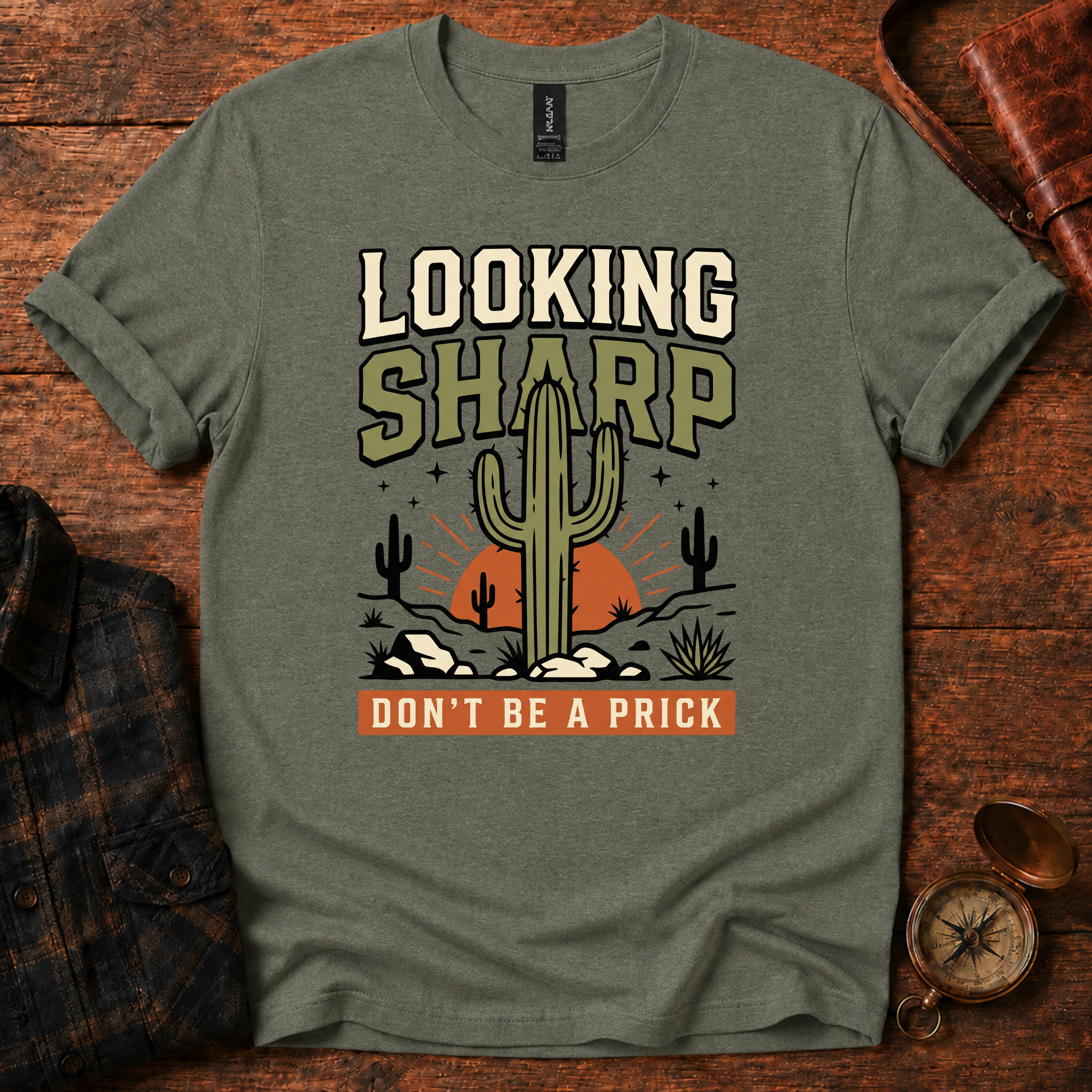 Looking Sharp Cactus T-Shirt