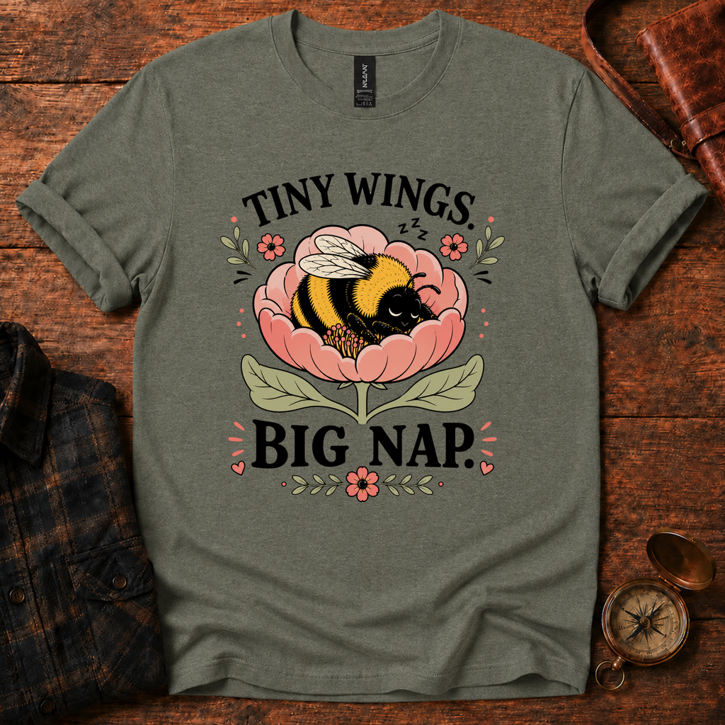 Tiny Wings Big Nap T-Shirt