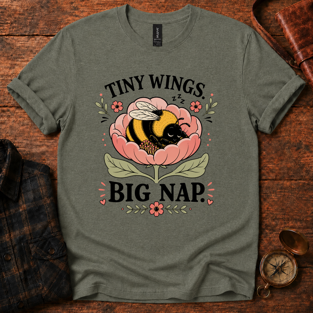 Tiny Wings Big Nap T-Shirt