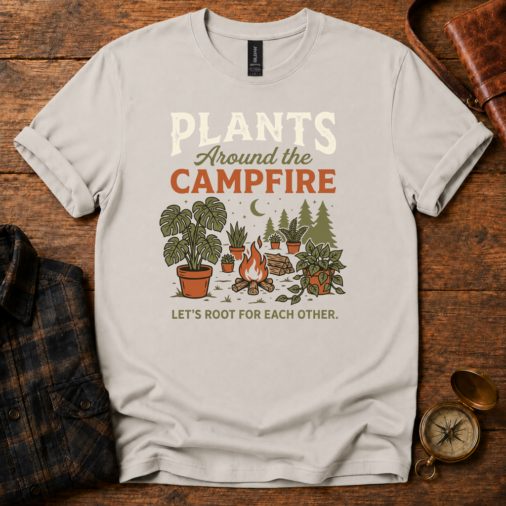 Plants Around the Campfire T-Shirt