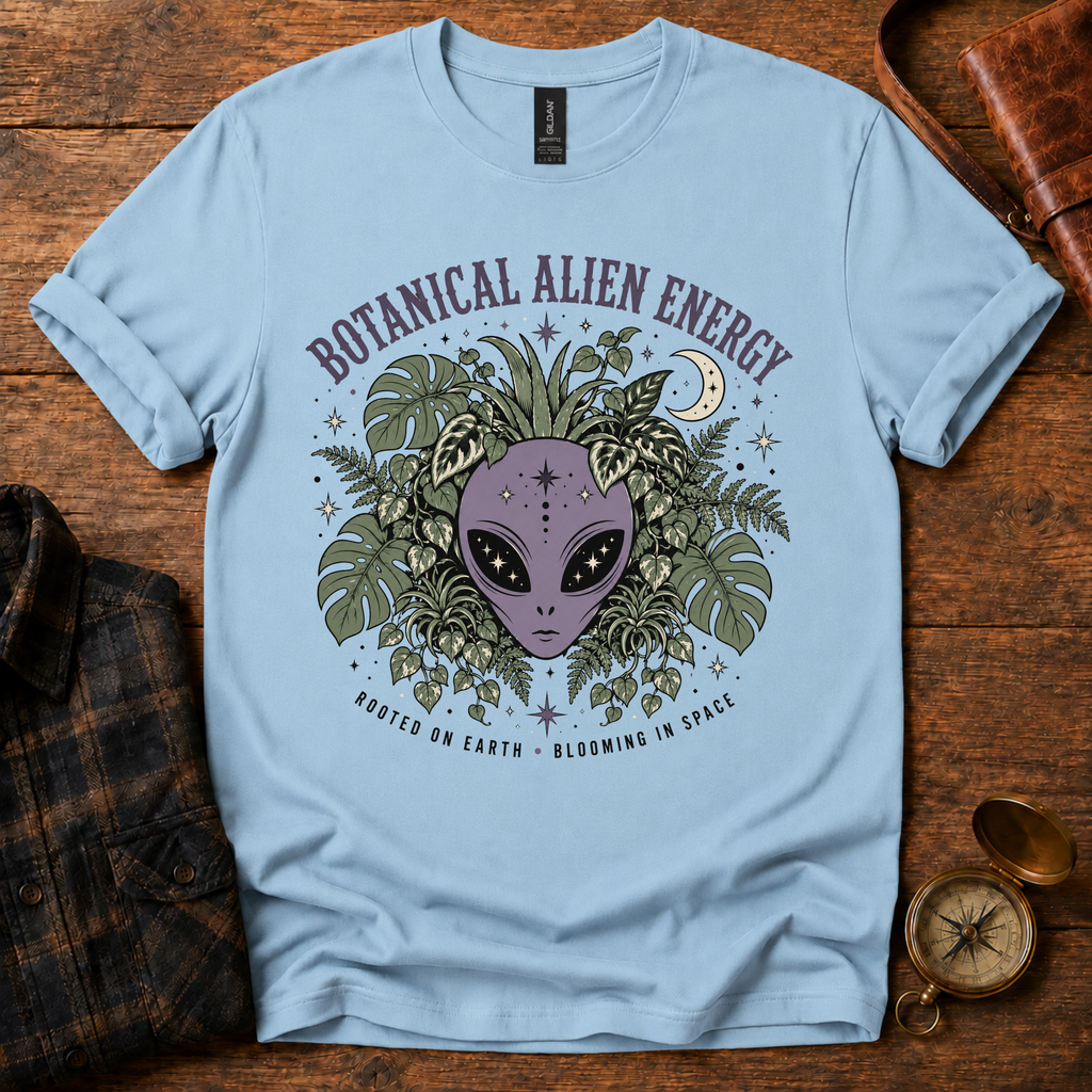 Botanical Alien Energy T-Shirt