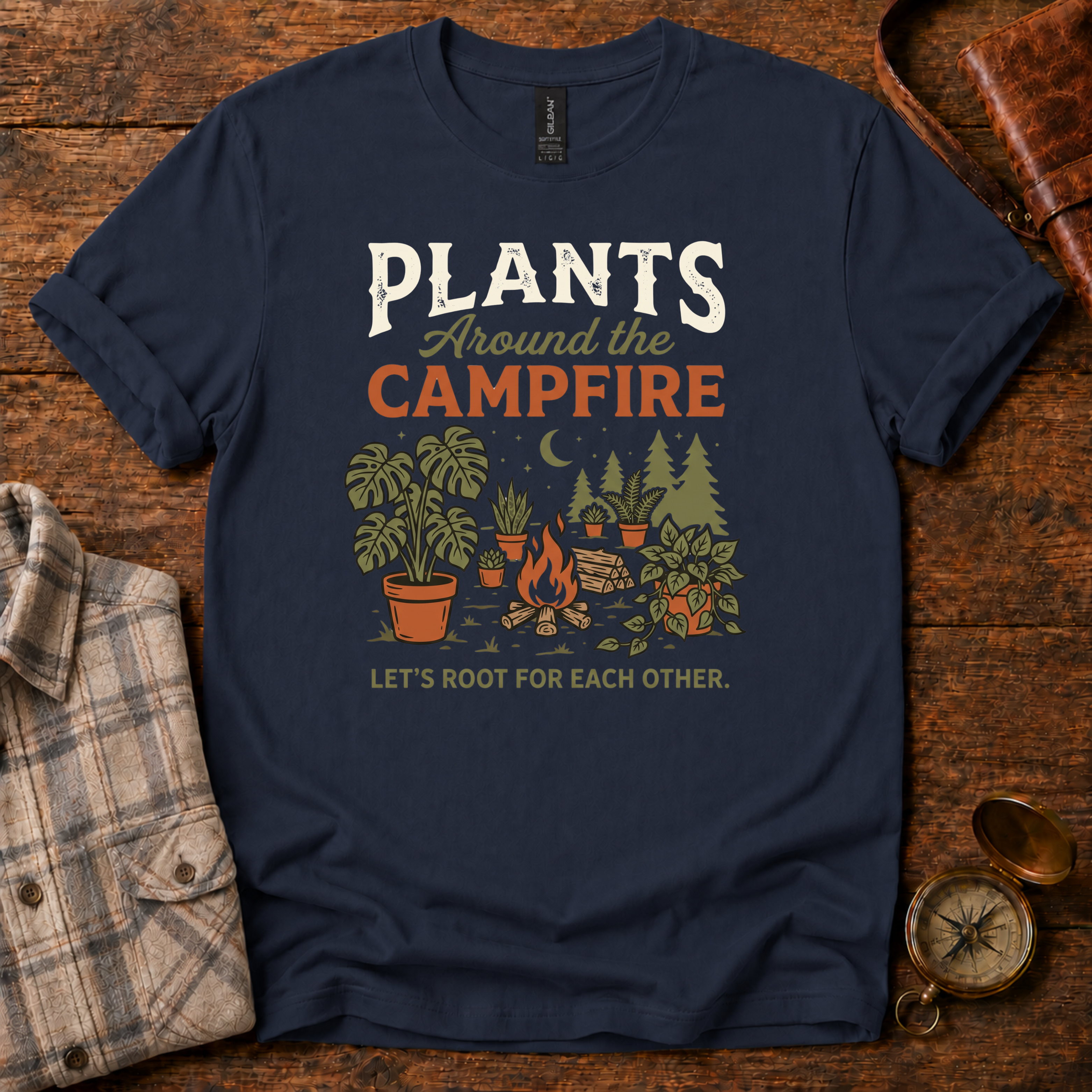 Plants Around the Campfire T-Shirt