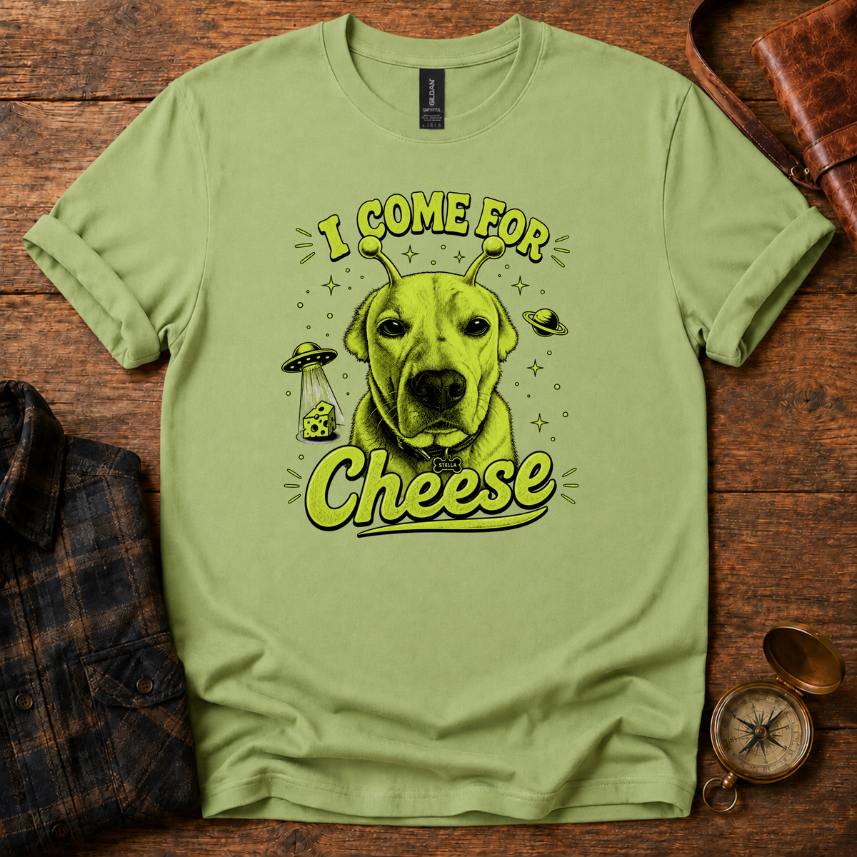 "Stella" I Come For Cheese T-Shirt