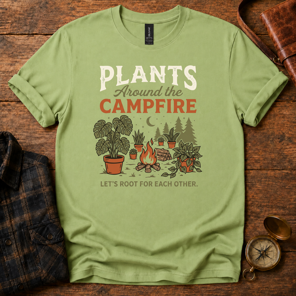 Plants Around the Campfire T-Shirt