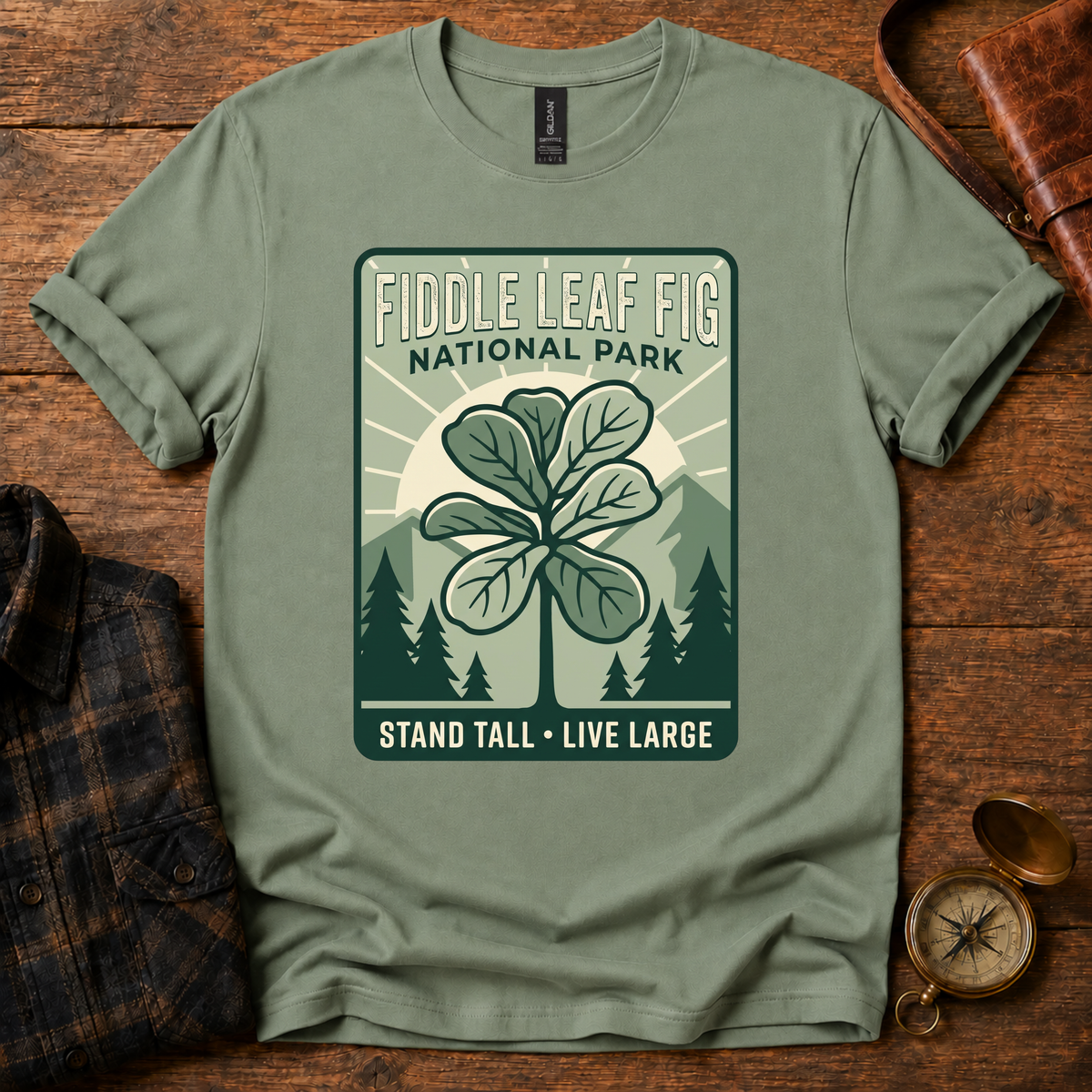 Fiddle Leaf Fig National Park T‑Shirt