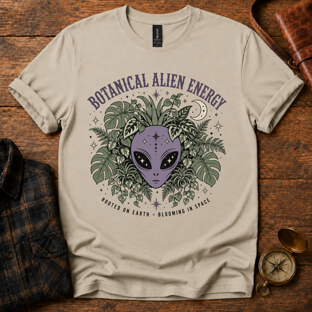Botanical Alien Energy T-Shirt