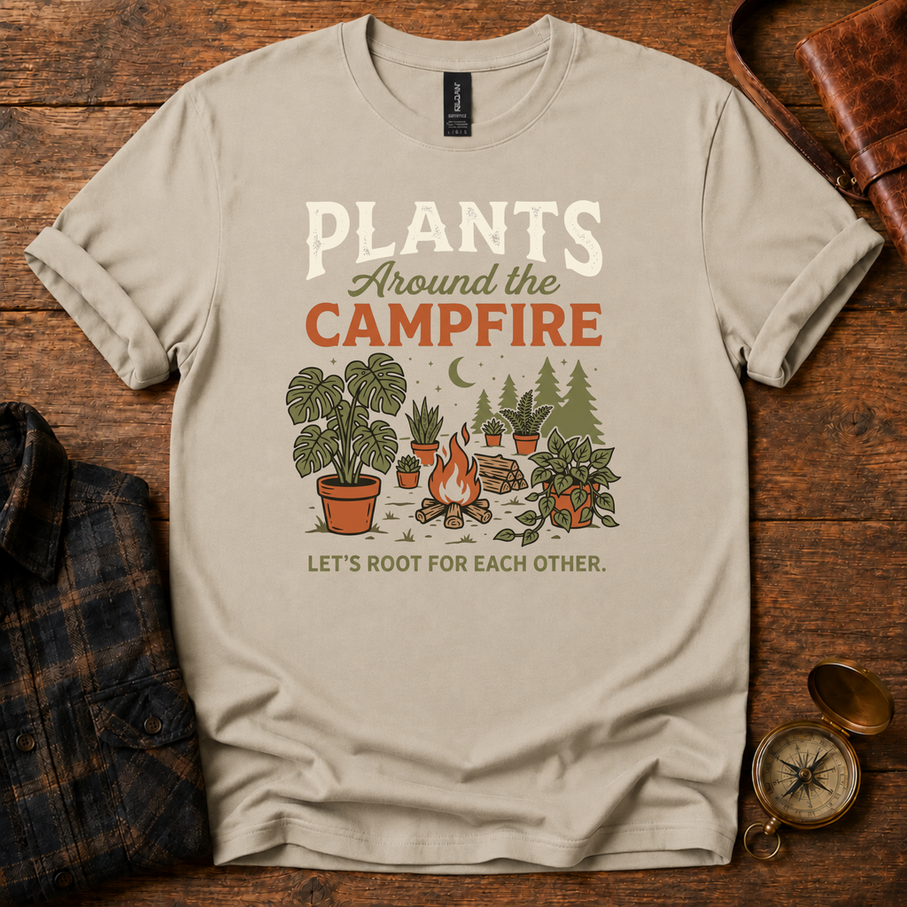 Plants Around the Campfire T-Shirt