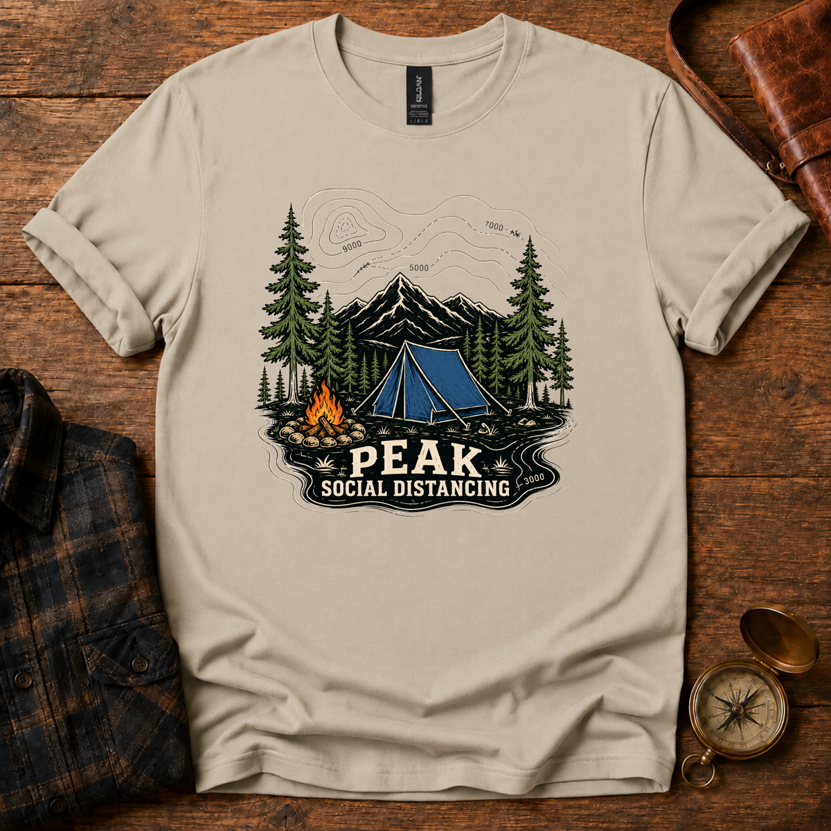 Peak Social Distancing T-Shirt