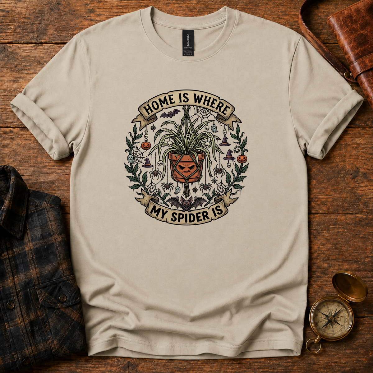 Home is Where My Spider Is T-Shirt