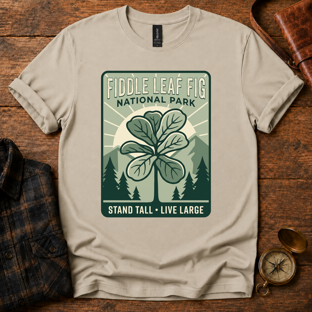 Fiddle Leaf Fig National Park T‑Shirt