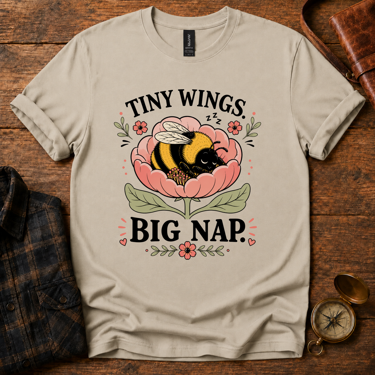 Tiny Wings Big Nap T-Shirt