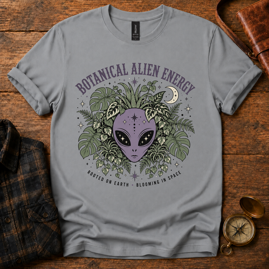 Botanical Alien Energy T-Shirt
