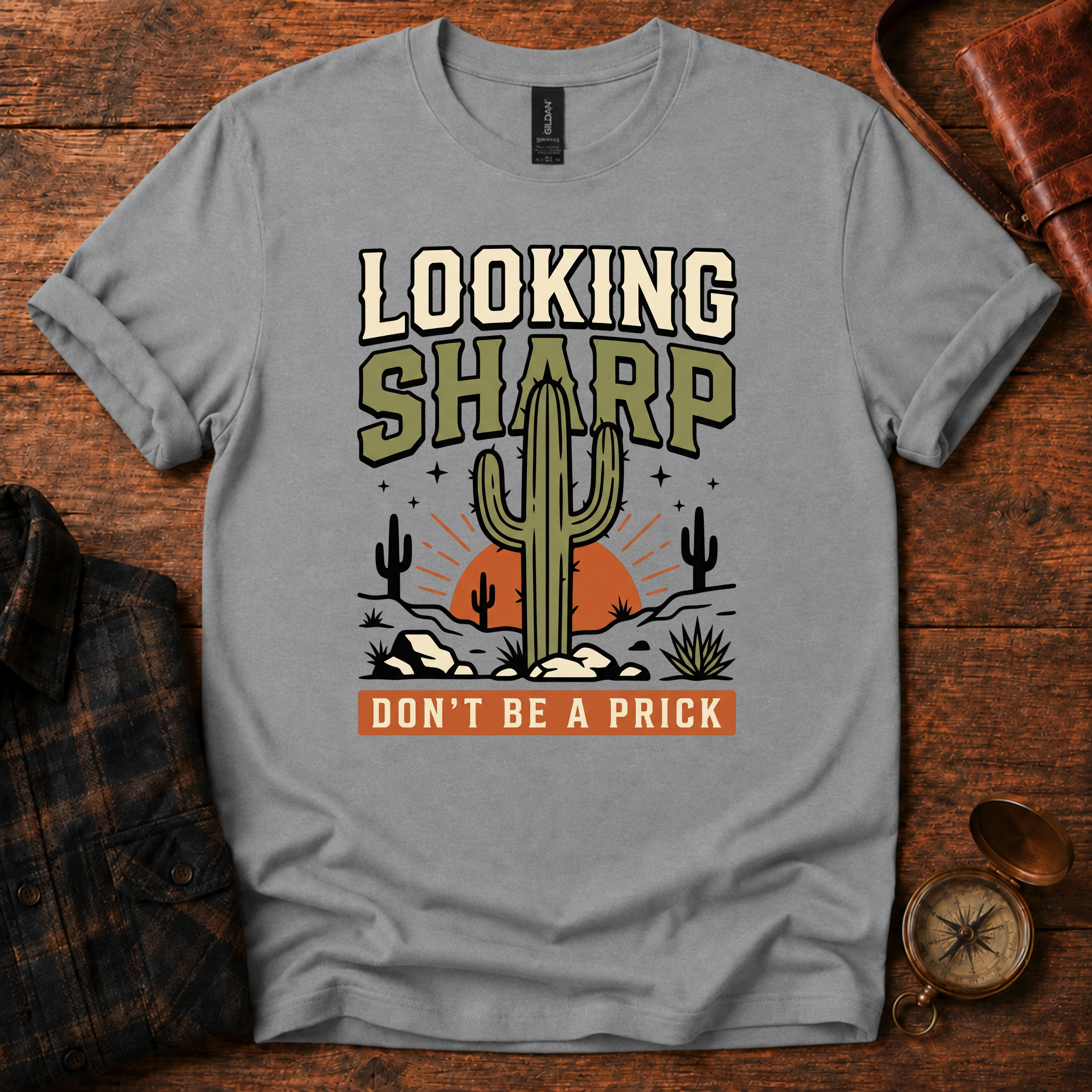 Looking Sharp Cactus T-Shirt