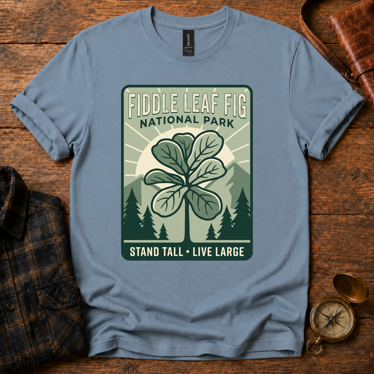 Fiddle Leaf Fig National Park T‑Shirt