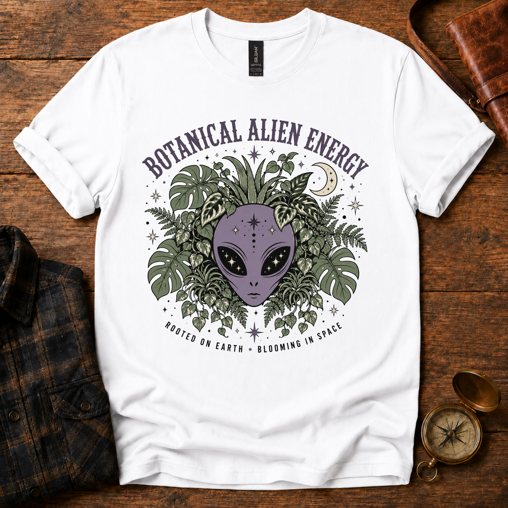 Botanical Alien Energy T-Shirt