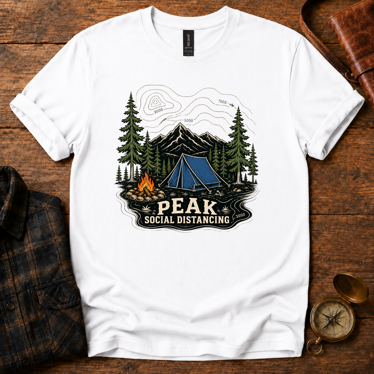 Peak Social Distancing T-Shirt
