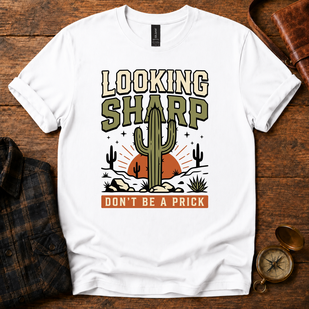 Looking Sharp Cactus T-Shirt