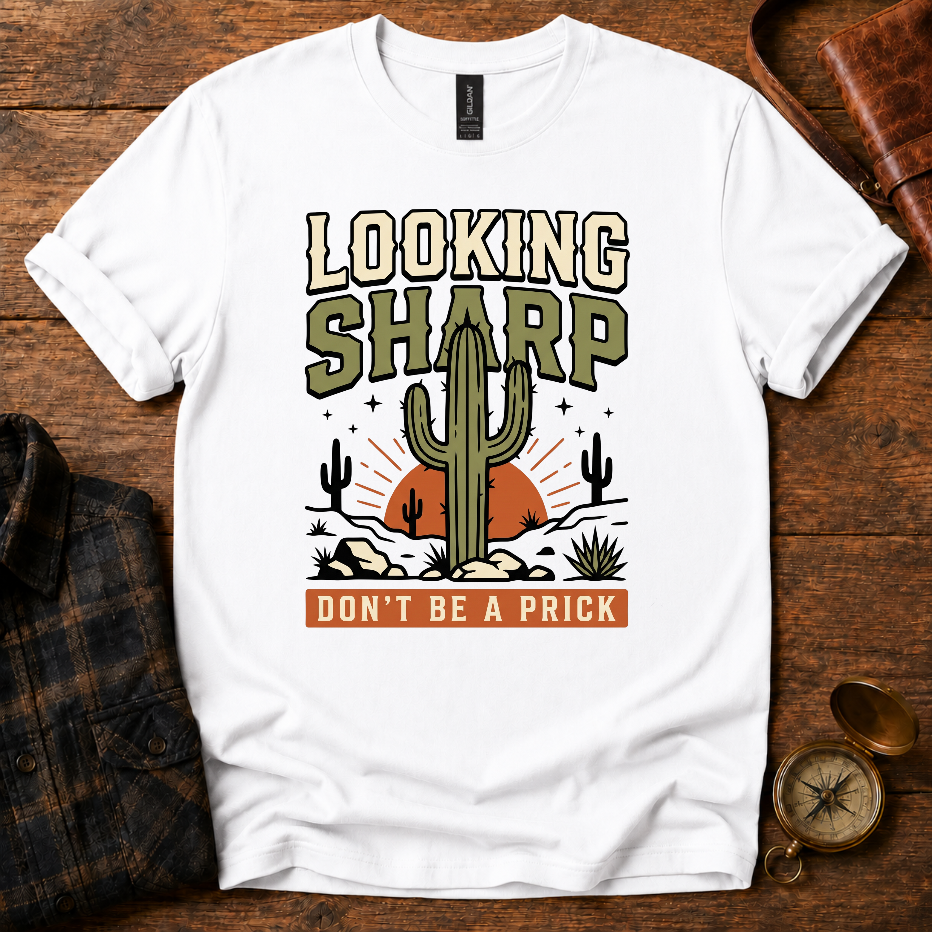 Looking Sharp Cactus T-Shirt