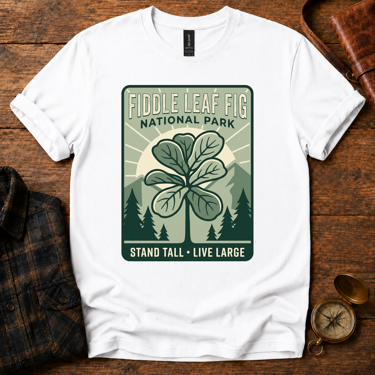 Fiddle Leaf Fig National Park T‑Shirt